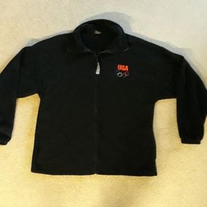 USA fleece jacket
